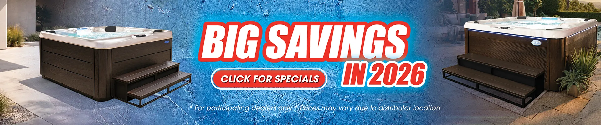 Calspas hot tub being used in a family setting - Seville